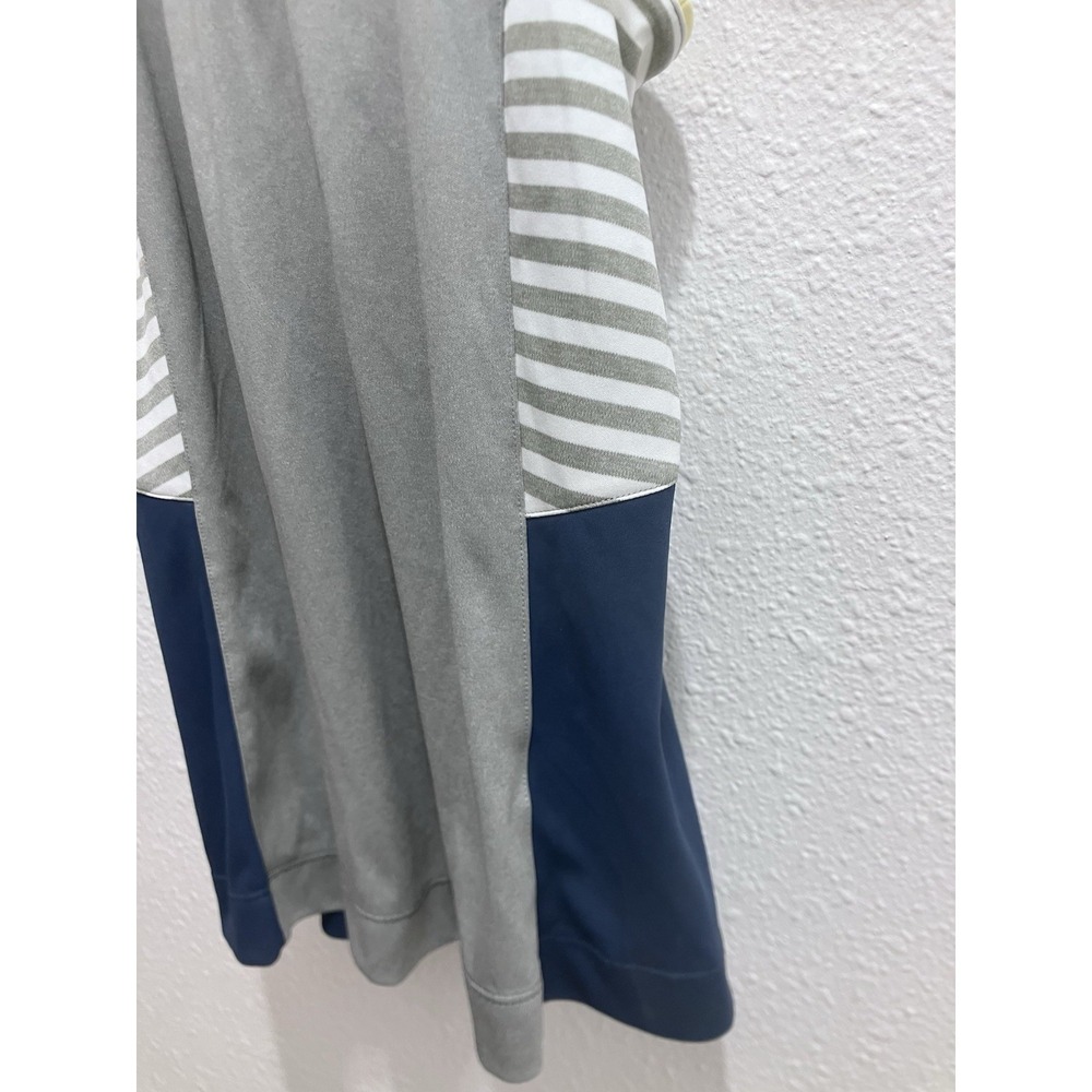 Slazenger Women's Golf Tank Navy Gray Yellow Sleeveless Size XS - Picture 4 of 11